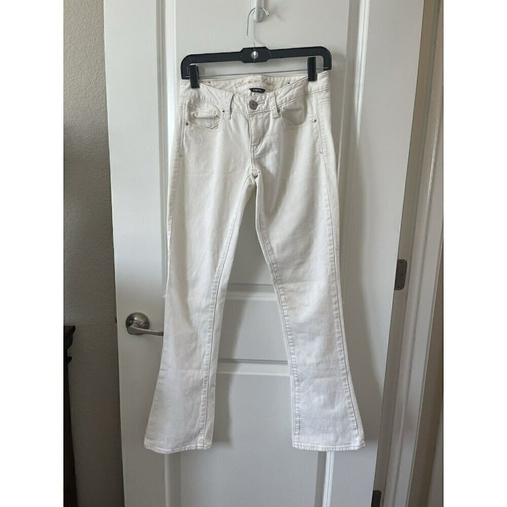 American Eagle Outfitters Women's Boot Cut Jeans - White